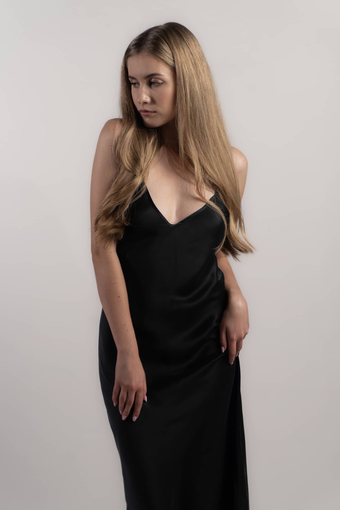 Elegant Black Silk Slip Dress | Shop Women's Stylish Evening Outfits S Elegant Black Silk Slip Dress | Shop Women's Stylish Evening Outfits S